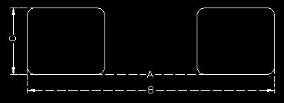 RECOMMENDED SOLDERING CONDITIONS LAND PATTERNS FOR REFLOW SOLDERING SOLDER LAND INFORMATION Unit: mm (inches) Size A C 1608 2012 3216 0.5 ~ 0.7 2.1 ~ 3.1 0.65 ~ 0.95 (0.019 ~ 0.027) (0.083 ~ 0.