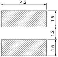 LVS4412 - AU Type Dimensions Recommended Land Pattern Electrical Characteristics Part No. Inductance Test Freq. RDC Isat(A) Irms(A) Tolerance Marking (uh) (mω)±3% Typ.(Max) Typ.