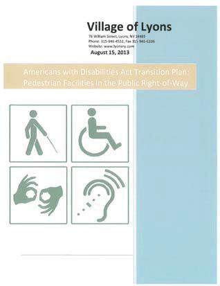 Case Study Let s explore this example and see what we can learn from it Let s Walk Through the Plan (1) Cover title in the public right of way.