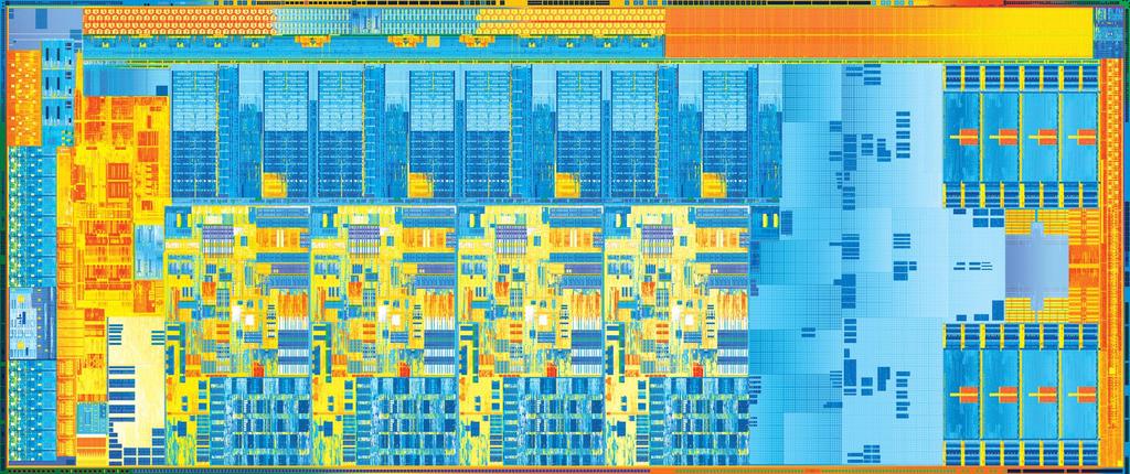 Intel Core i7 (Sandy Bridge) L3 Cache 4 CPU branduoliai GPU 2012 metai 1,4 milijardo