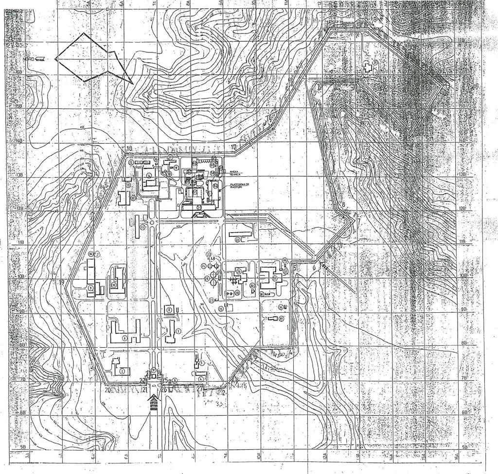 Sursa : Citon Figura 1-3 Plan de situatie Localizare [2, 3, 4] Pozitia platformei ICN-FCN fata de asezarile umane vecine este urmatoarea : - la nord: satul Racovita (cca.