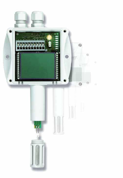 T 2 Programmable sensors with serial output without relay Programmable sensors with serial output