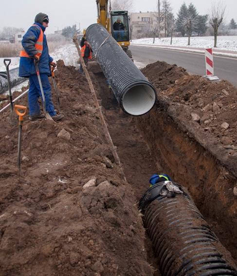 Minimalią grunto, ant kurio bus tiesiami vamzdžiai, apkrovos laikomąją galią turi numatyti projektuotojas.