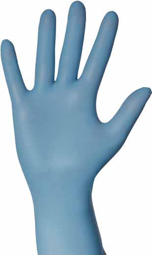 plava Obilježje kvalitete Nitril rukavice CE AQL 1,5 EN 420 EN 455 EN 374-2 Razina 2 EN 374-3:2003 PSA kategorija III.