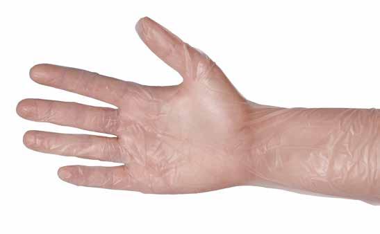 Vinilne rukavice su cjenovno prihvatljivija opcija naspram onih od lateksa i nitrila, posebice kada se rukavice često moraju mijenjati. Vinil je veoma mekan materijal, stoga je dobar u dodiru s kožom.