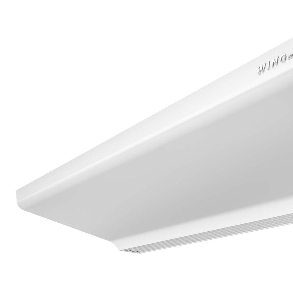 WING on uue põlvkonna seade, mille loomisel oli eesmärgiks saavutada iseloomulik kerge vorm ja moodne disain. Saleda tiivakujuga minimalistlik korpus näib otsekui õhus hõljuvat.