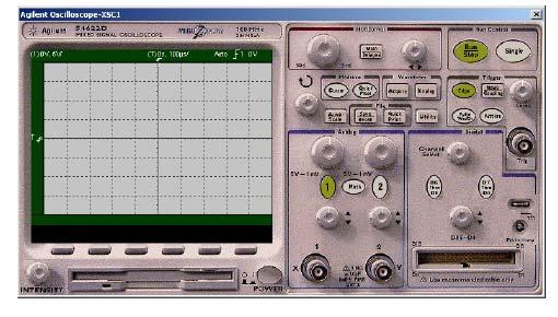 Tai 4 kanalų., 200 MHz oscilografas. Papildomos informacijos apie visus firmos Tektronix matavimo prietaisus galite rasti Web puslapyje http://www.tektronix.