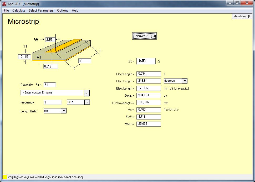 Slika 4: Vstavljanje in izračun podatkov 3. Načrtovanje Low-pass sita Pri razvijanju inverterja so kolegi naleteli na problem kako izmeriti tok katerega bo porabljal elektromotor.