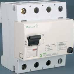 Zaštitni uređaji diferencijalne struje PFDM Zaštitni uređaji diferencijalne struje PFDM za nazivnu struju od 125 A Pogodne i kao dodatna zaštita od opasnog