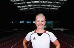Just one year after Le Fur was running with a prosthetic leg and preparing for her debut at the 2006 IPC Athletics World Championships where she won three silver medals in the 100m (13.74), 200m (28.