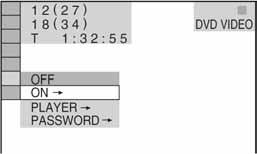 Zaključavanje diskova (CUSTOM PARENTAL CONTROL, PARENTAL CONTROL) Za odabrani disk možete podesiti dvije vrste ograničenja reprodukcije.