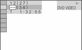 [INDEX] (indeks) x Pri reprodukciji VIDEO CD/Super VCD diska s PBC funkcijom [SCENE] (scena) x Pri reprodukciji CD-a [TRACK] (zapis) x Pri reprodukciji DATA CD-a (MP3 audio) [ALBUM] [TRACK] (zapis) x