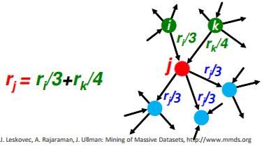 faqja për veten. PageRank: PageRank është një algoritëm që ia cakton një numër real secilës faqe në Web, të quajtur PageRank-u i saj.