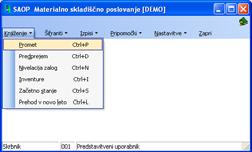 MSP 318 Izdaja V knjiženju v prometu: Izberemo pravo vrsto prometa, ki MORA