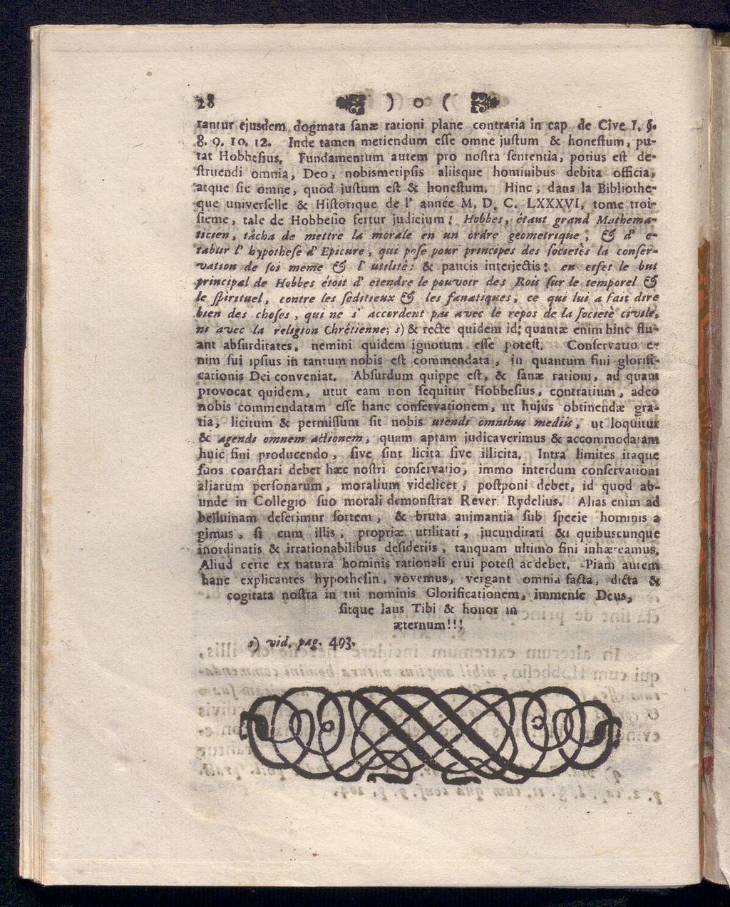 "1* «S ) ( &* ranrur ejusdem dogmata fanx rationi plane contraria in cap de Cive 7, $ 8. Q. ίο, 12.