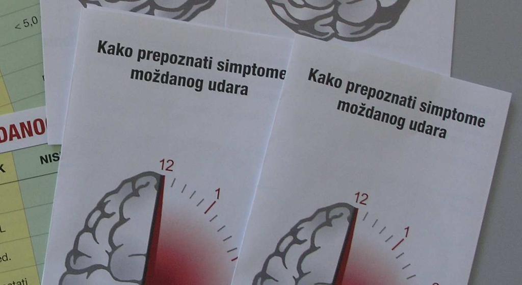 , Odjel za socijalnu medicinu i Odjel za neurologiju OB Dubrovnik zajedničkom promotivno-edukativnom akcijom upoznali su javnost o rizicima nastanka i načinima prevencije moždanog udara.