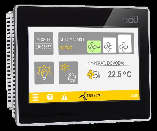 6. CJELOVITI REGULACIJSKI SUSTAV KITCON Upravljački panel sa