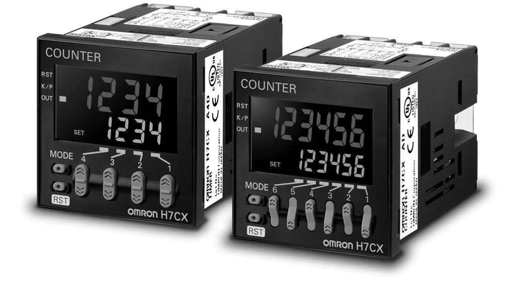 B m (counter) a chc nng Màn hin th d nhìn (negative transmissive LCD) có chiu nn. Giá tr hin ti có màu lp trình c d nhn thy t xa khi tình trng ca u ra thay i (loi u dây).