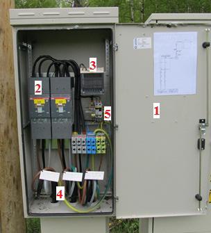 5.14.attēls. Pēc ST inženieru ierosinājumiem pilnveidotā 1 kv RAS (relejaizsardzības) sadalne.