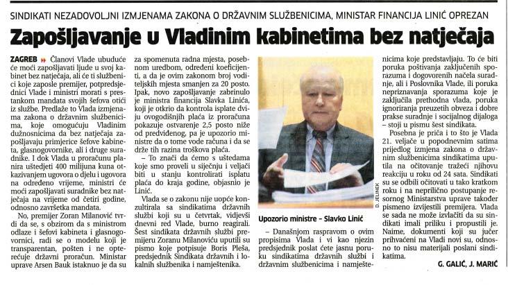 ljava institut donoπenja postupku Prijedlog za donoπenje Zakona po hitnom postupku Vlada opravdava dræavnim razlozima da se, sukladno Ëlanku 159.