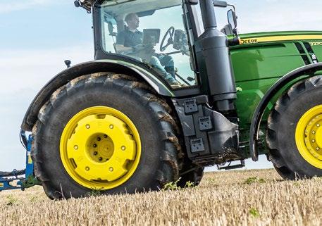 traktori 7R serije pružaju veću produktivnost s velikim nosivostima, čak i u