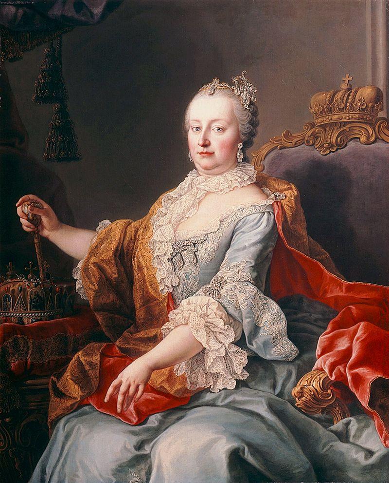 Η Αυτοκράτειρα Μαρία Θηρεσία το 1759, Μάρν φαν Μέιτενς Η Μαρία Θηρεσία (Maria Theresia, 13 Μαΐου 1717 29 Νοεμβρίου1780) ήταν αυτοκράτειρα της Αγίας Ρωμαϊκής