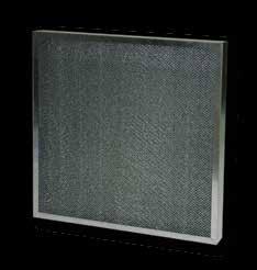 ecofil panelni filter M ecofil panel filter M GA/ALU INO/INOX Opis Description Višeslojni metalno zavareni Ecofil panelni filter. Obostrana ekspandirana metalna mreža. Obnovljiv, za pranje.