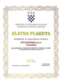 Progress Software Corporation, SAD, suæbeno odabire Infodesign za ekskuzivnog ovaπtenog distributera za Hrvatsku te Bosnu i Hercegovinu. 13. prosinac 1995.