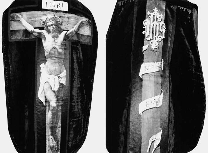 Iš Salantų klebono Brunono Bagužo ATsiminimų Kunigas jubiliatas, Sibiro tremtinys, altaristas Brunonas Bagužas buvo surinkęs medžiagą apie liturginius drabužius, esančius Salantų bažnyčioje.