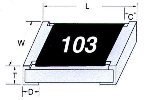 Computer Dimensions 1002 Power Derating Curve Size L W C D T 0402 1.00±0.10 0.50±0.10 0.20±0.20 0.20±0.20 0.35±0.10 0603 1.60±0.10 0.80±0.10 0.30±0.20 0.30±0.20 0.45±0.10 0805 2.00±0.15 1.20±0.15 0.