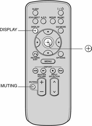 1 Zadržite pritisnutom tipku RM SET UP i istodobno pritisnite?/1. Trepće tipka AMP i svijetli tipka SHIFT. 2 Pritisnite 1 ili 2 dok trepće tipka AMP.