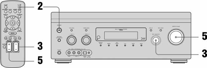 Reprodukcija Super Audio CD/CD diskova m ➇ Opisani postupak se odnosi na Sony Super Audio CD ureñaj. ➇ Pogledajte upute za uporabu Super Audio CD ureñaja ili običnog CD ureñaja.