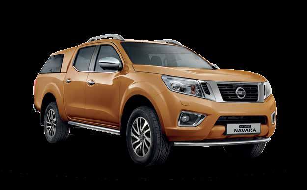 ΕΞΟΠΛΙΣΜΟΣ ΝΕΟΥ NAVARA PRO ACENTA (επιπλέον έκδοσης PRO) ACENTA+ (επιπλέον έκδοσης ACENTA) ΤΕCHNA (επιπλέον έκδοσης ΑCENTA +) NISSAN CONNECT Ατσάλινες ζάντες 16" με ελαστικά 205 R16C (Chassis, KC),