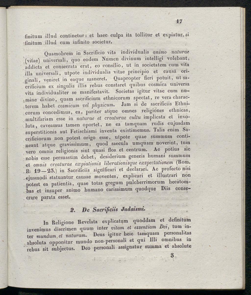 17 fraitum illud continetur: et haec culpa ita tollitur et expiatur, si finitum illud cum infinilo societur.