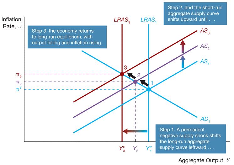 Permanent Aggregate Supply Shock & No Response P.