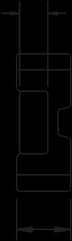 EFD CORES Application of EFD cores For DC- DC Converter For flat transformers of Lower center leg Optimized cross section of Legs Good thermal response in case of Flat type EFD due optimised