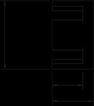 EPC CORES Application od EPC cores For DC- DC Converter For flat transformers of Lower center leg A E D Optimized cros section of Legs EMI Suppression Chokes Good thermal response F B C DIMENSIONS