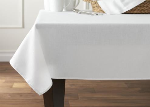 κατά παραγγελία) ART: ANNITA 100% Polyester weight: 180gr/m 2 width 320cm available colors: White, Ivory Use: table cloth,  κατά