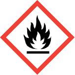 Piktogramy nebezpečnosti (CLP): CLP Signálne slovo: GHS02 GHS05 GHS07 GHS08 GHS09 Nebezpečenstvo Výstražné upozornenia (CLP): H226 Horľavá kvapalina a pary.