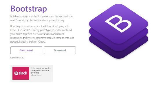 ΕΡΓΑΛΕΙΑ ΥΠΟΣΤΗΡΙΞΗΣ WEB DESIGN Εικόνα 4-5: Bootstrap - Λογισμικό web development 4.