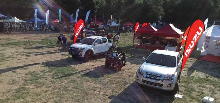 49 εσωτερικά νέα Isuzu Πάνω από 250 Test Drives στο 1 ο Off Road Adventure Festival Εντυπωσιακά μεγάλο ήταν το ενδιαφέρον που έδειξαν οι φίλοι της Isuzu για να οδηγήσουν τα Isuzu D-MAX Hi-Lander και