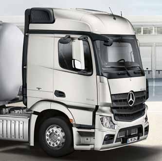 Το Actros Loader: Για όλες τις χρήσεις που δίνουν έμφαση στο ωφέλιμο φορτίο. Μικρότερο καθαρό βάρος, μεγαλύτερο ωφέλιμο φορτίο από τη μάσκα ψυγείου μέχρι τον πίσω εγκάρσιο φορέα.