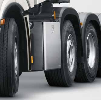 Προεγκατάσταση, όχημα μεταφοράς βαρέων φορτίων. Χάρη σε αυτήν το φορτηγό είναι απόλυτα προετοιμασμένο για τη χρήση ως όχημα μεταφοράς βαρέων φορτίων, ενώ μειώνεται ο αριθμός εκ των υστέρων μετασκευών.