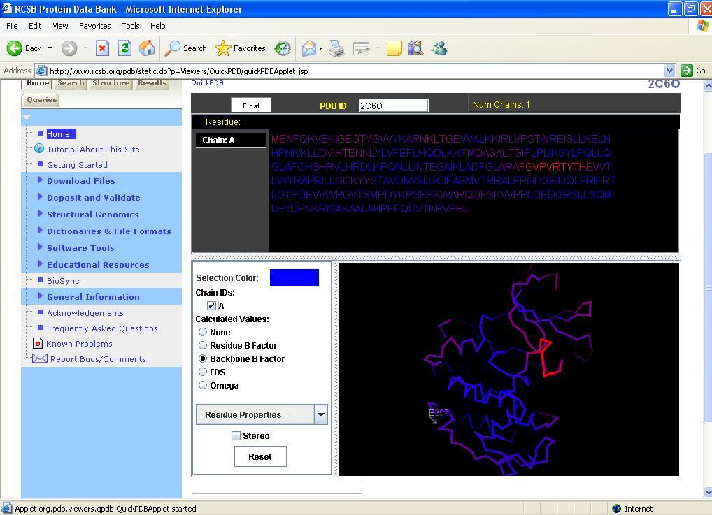 6.2. Quick PDB Quick PDB е независен проект развиван од Shindyalov и Bourne.