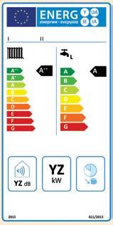 ΕΤΙΚΕΤΑ ΕΝΕΡΓΕΙΑΚΗΣ ΣΗΜΑΝΣΗΣ (ED) Τα μηχανήματα ισχύος μέχρι 70 kw και τα μπόιλερ μέχρι 500 λίτρων, από τις 26 Σεπτεμβρίου 2015, θα πρέπει να προσφέρονται στην αγορά της ΕΕ, με μια ΕΤΙΚΕΤΑ