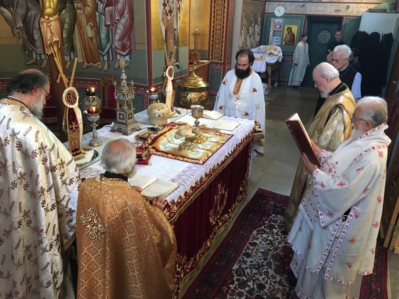 Στον εσπερινό του Σαββάτου χοροστάτησε ο Θεοφιλέστατος Επίσκοπος Αρίστης κ.
