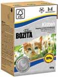 πρωτεΐνη 400 g λιπαρά 2 kg Kitten ξηρά τροφή 10 kg Kitten υγρή τροφή 190 g Σουηδική ποιότητα Για μέγιστη πεπτικότητα Για γατάκια και έγκυες ή θηλάζουσες γάτες Σελήνιο - αντιοξειδωτική Σουηδική