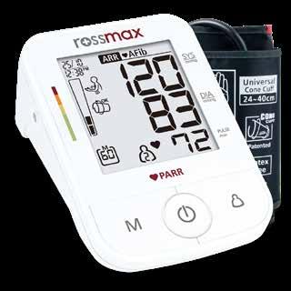 ƀ Detektor nepravilnog rada srca (IHB). ƀ Tehnologija»Real Fuzzy«. ƀ Prikaz zadnje memoriranog mjerenja.