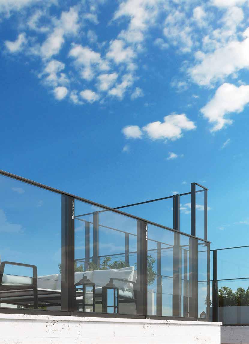 INDEX OPEN AIR PLUS 10 OPEN AIR ULTRA PLUS 12 OPEN AIR E-MOTION 14 ΠΛΕΟΝΕΚΤΗΜΑΤΑ / ADVANTAGES 16 ΤΥΠΟΙ ΣΥΣΤΗΜΑΤΟΣ / SYSTEM TYPES 18 ΕΞΩΤΕΡΙΚΕΣ ΚΑΙ ΕΣΩΤΕΡΙΚΕΣ ΓΩΝΙΕΣ / EXTERNAL AND INTERNAL CORNERS 20