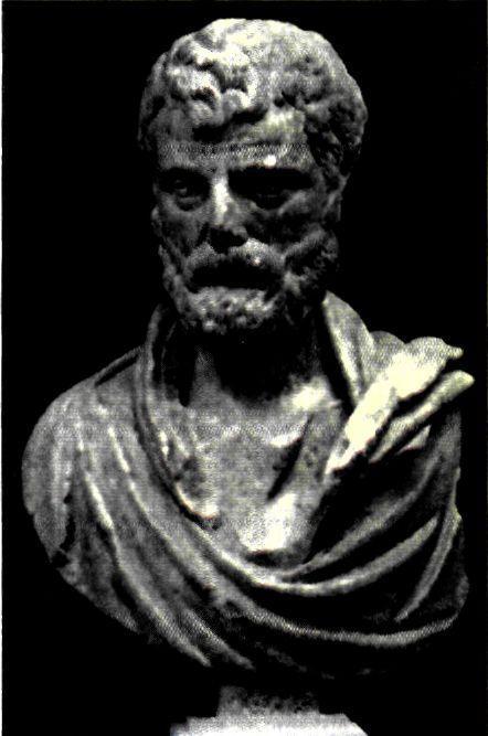 Προτομή του Ηρώδη του Αττικού (μέσα 2ου αι. μ.χ.), εκπροσώπου της Δεύτερης Σοφιστικής και ευεργέτη της Αθήνας.